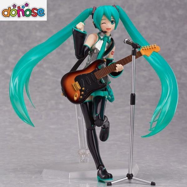 Hatsune Miku Figma 394 Character Vocal Series 01 V4X figma 200 / 100 / 014 PVC Action Figure Collectible Model Toy