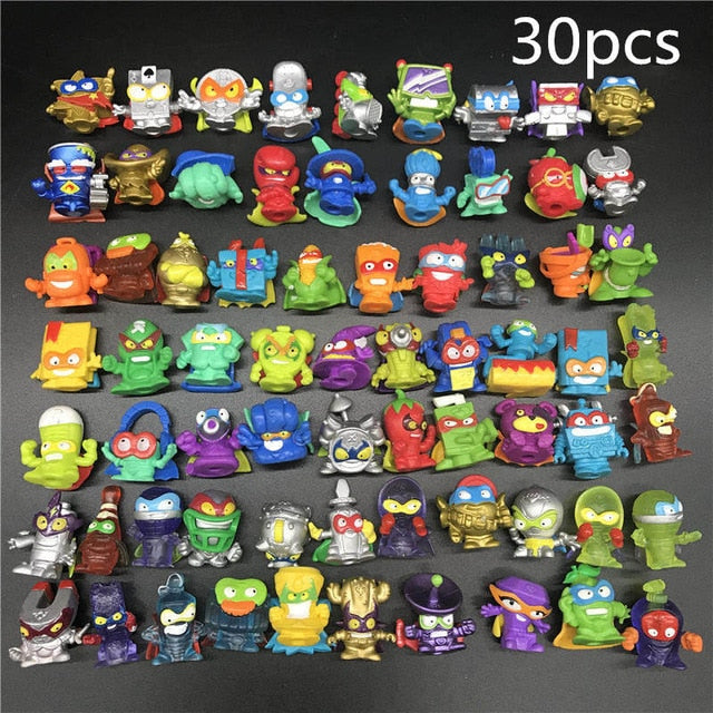 HOT Superzings Series Garbage Doll Rubber Cartoon Anime Action Figures Toy Collection Model Rubber toy