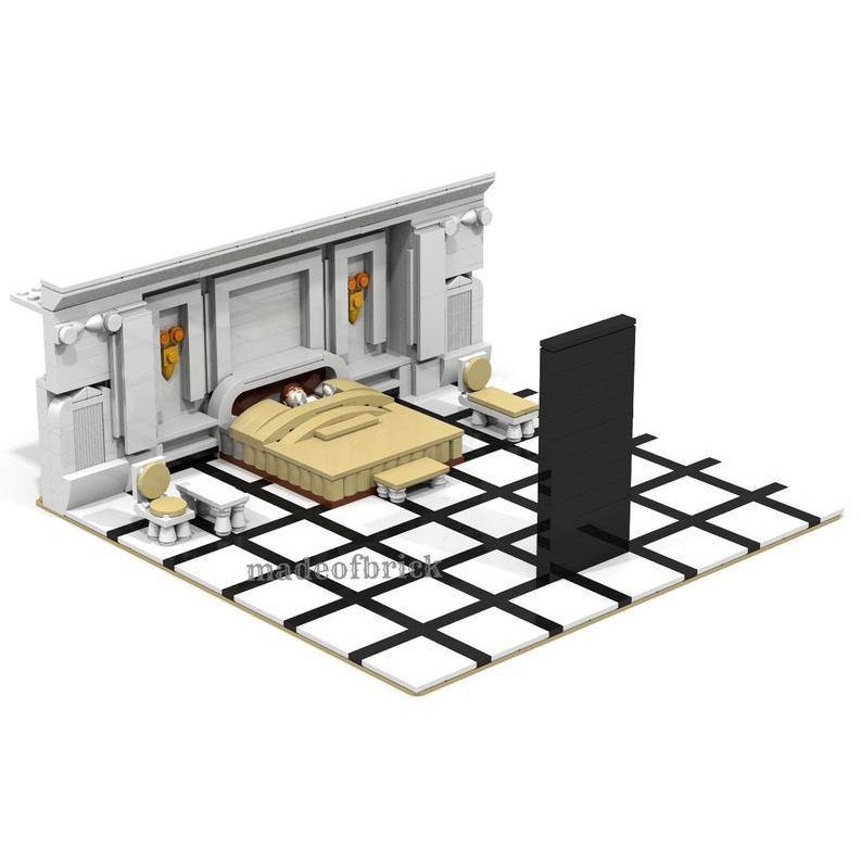 A space Odyssey-creatie LEGO unica in lume-scena din filmul legendarului Stanley Kubrick