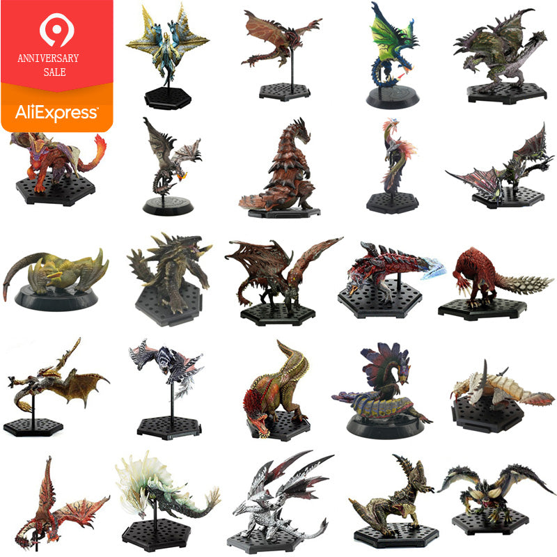 Japan Anime Monster Hunter World XX Figure PVC Models Hot Dragon Action Figure Decoration Toy Monsters Model Collection