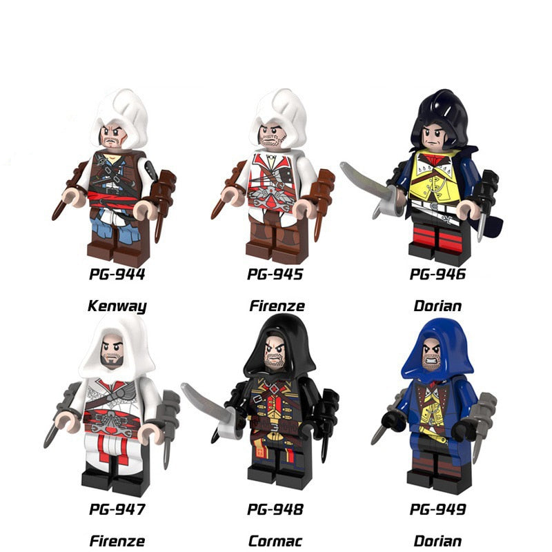 Legoings Pinnacle Assassin's Creed Series 8 Kenwei Florence Dorians can pick up the pieces