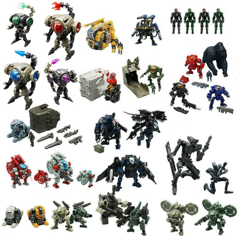 Lost Planet Powered Suit MFT CG01 02 MM001 DA20DA-23 DA24 DA26AB DA09 DA25 DA13 MS-SAT04 05 Transformation Robot Action Figure