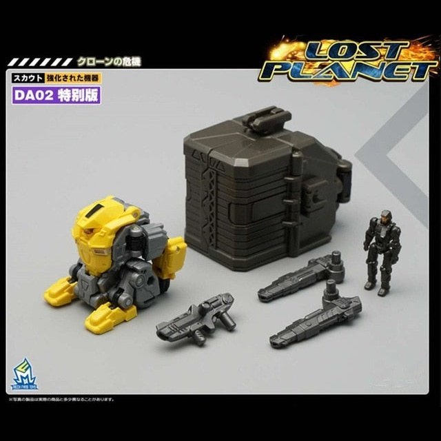 Lost Planet Powered Suit MFT CG01 02 MM001 DA20DA-23 DA24 DA26AB DA09 DA25 DA13 MS-SAT04 05 Transformation Robot Action Figure