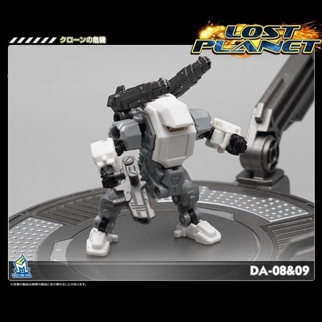 Lost Planet Powered Suit MFT CG01 02 MM001 DA20DA-23 DA24 DA26AB DA09 DA25 DA13 MS-SAT04 05 Transformation Robot Action Figure