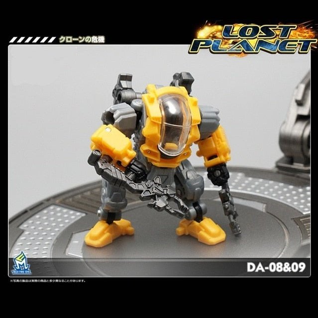 Lost Planet Powered Suit MFT CG01 02 MM001 DA20DA-23 DA24 DA26AB DA09 DA25 DA13 MS-SAT04 05 Transformation Robot Action Figure