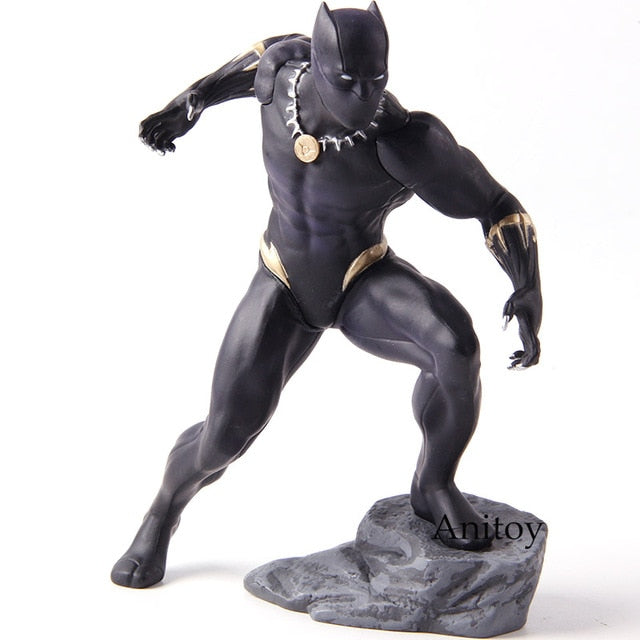 Marvel Action Figure Avengers Black Panther Toys Kotobukiya Artfx Statue 1/10 Scale Pre-Painted Model Kit PVC Collectible Model