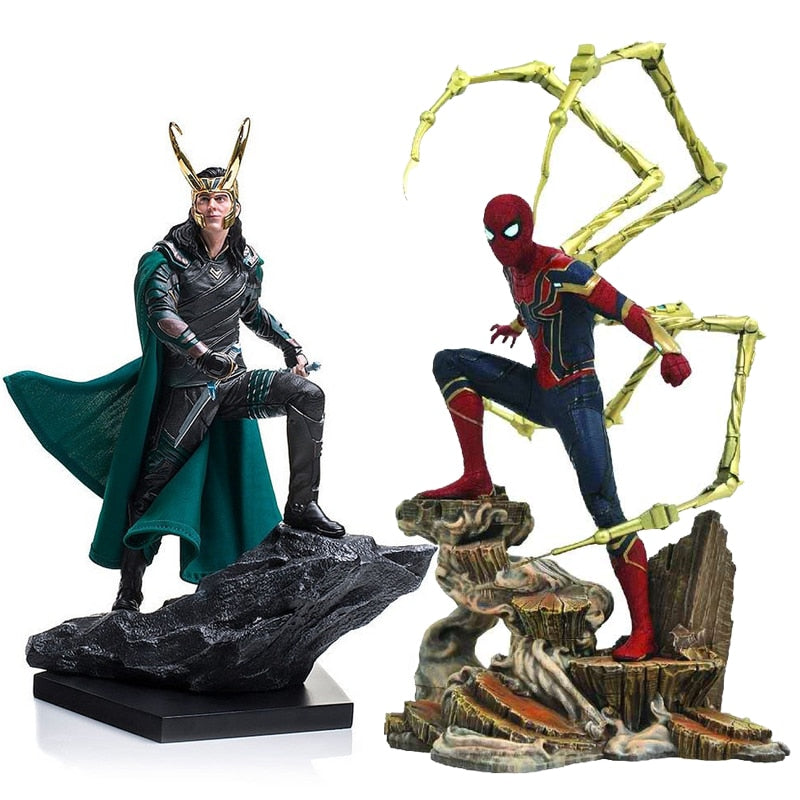 Marvel Comics spiderman Loki Ragnarokr action figure 25cm Avengers Loki Action Figures toy Anime figure Toys For Kids gifts