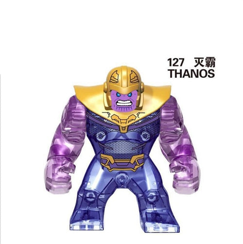 Marvel Thanos Cull Obsidian Super Heroes AvengersBuilding Blocks Kids Toy Figures