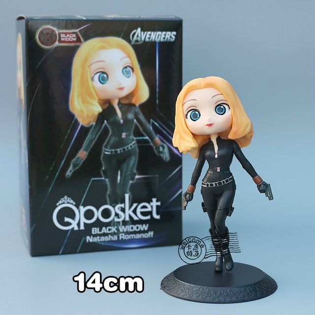 Movie Avengers Infinity War Black Widow Natasha Romanoff Cartoon Toy Action Figure Model Doll Gift