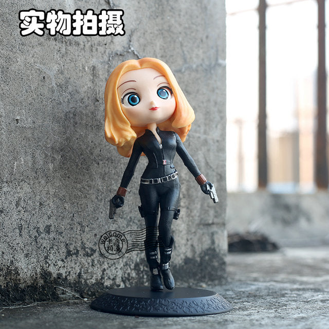 Movie Avengers Infinity War Black Widow Natasha Romanoff Cartoon Toy Action Figure Model Doll Gift