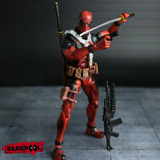 NEW hot ! 16cm Super hero Justice league X-MAN Deadpool action figure toys Christmas toy NO BOX