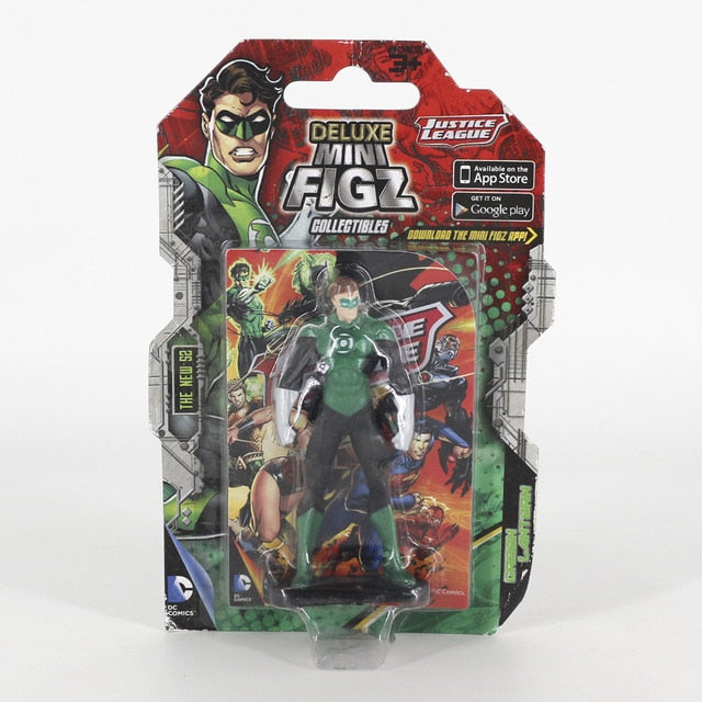 DC Justice League Superhero Action Figures Set