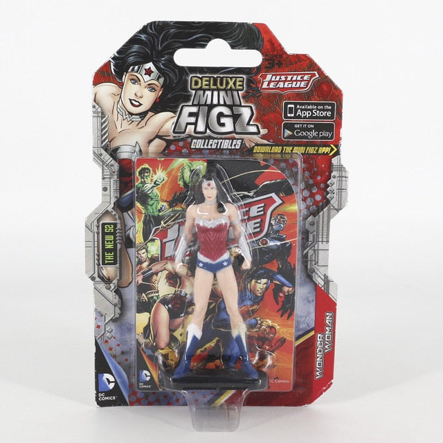 DC Justice League Superhero Action Figures Set