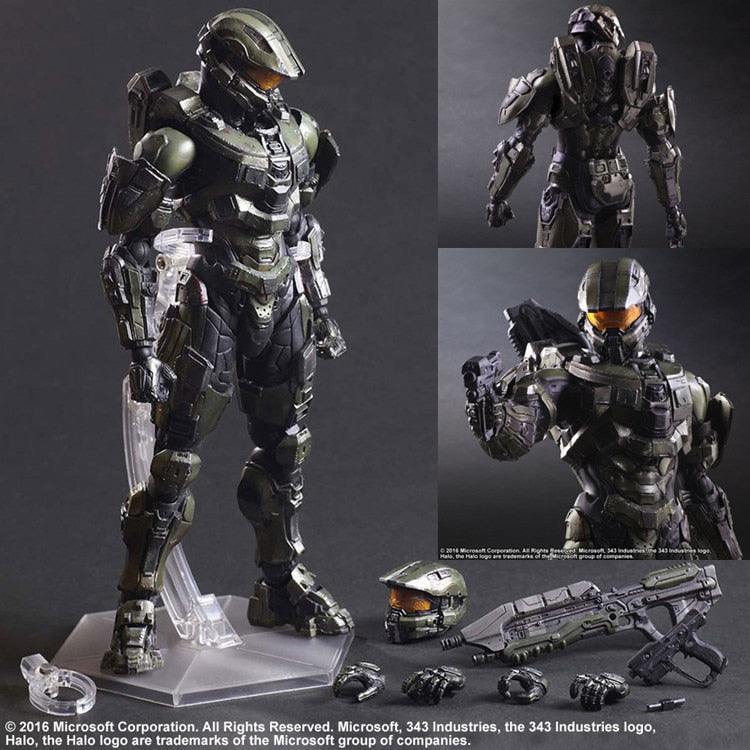 Play Arts KAI HALO 5 Guardians No.1 PVC Action Figure Collectible Model Toy 26cm