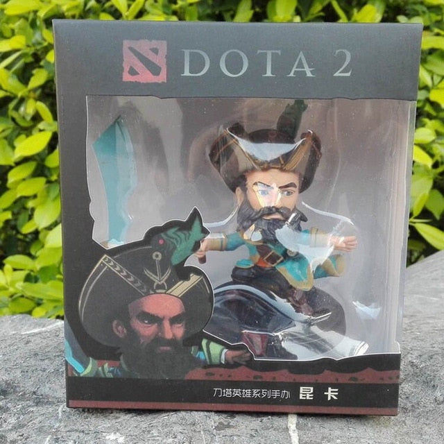 4pcs Dota 2 Game Figure SLARK TINY Doom Boxed PVC Action Figures Collection dota2 Toys