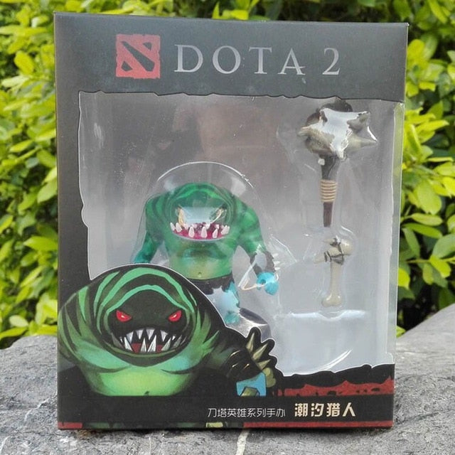 4pcs Dota 2 Game Figure SLARK TINY Doom Boxed PVC Action Figures Collection dota2 Toys