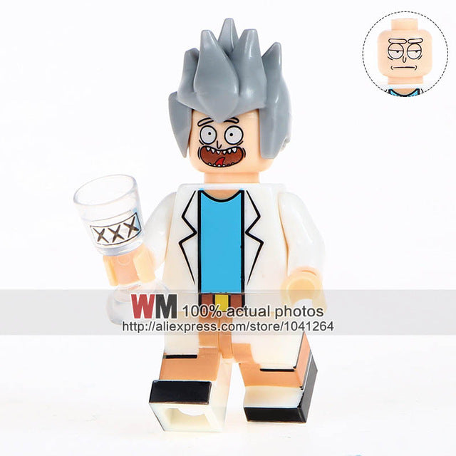 Single MG0184 Doctor Who TV Series Weeping Angel DR Assistant Rip Hunter Stranger Things Building Blocks Toys for Children