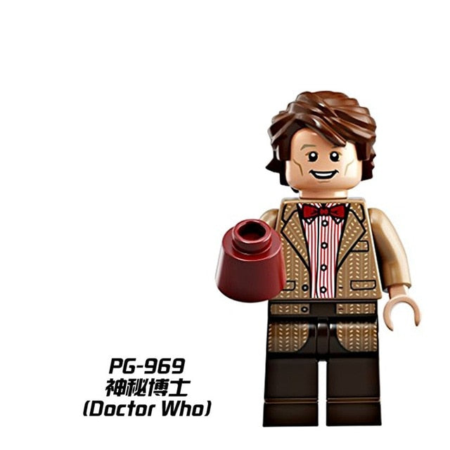 Single MG0184 Doctor Who TV Series Weeping Angel DR Assistant Rip Hunter Stranger Things Building Blocks Toys for Children