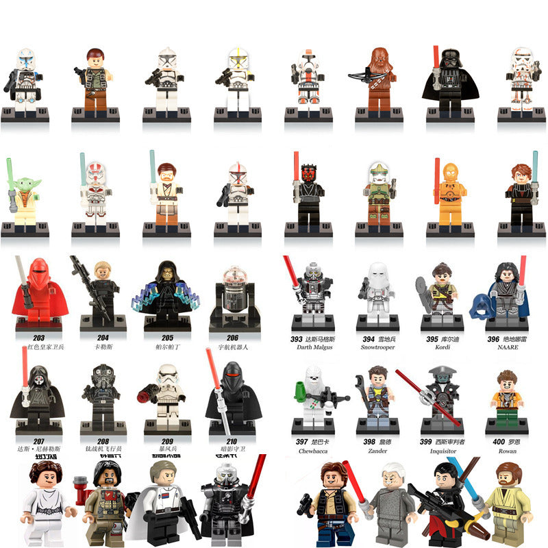 Star Wars Force Awakens Building Blocks Figures